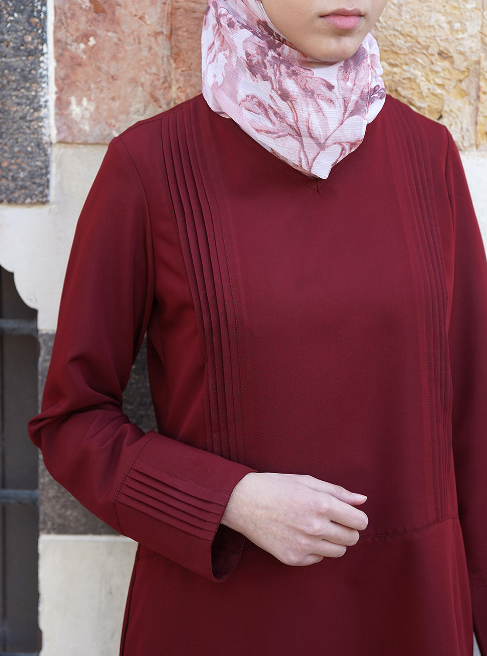 Pleated Bunches Tunic
